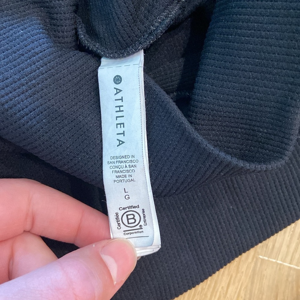 NWOT - Athleta Flurry Seamless Turtleneck Top - Picture 6 of 8